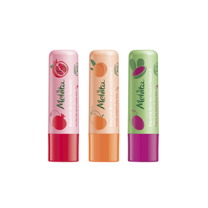 BIOフルーツ リップバームトリオ | Melvita メルヴィータ 公式サイト