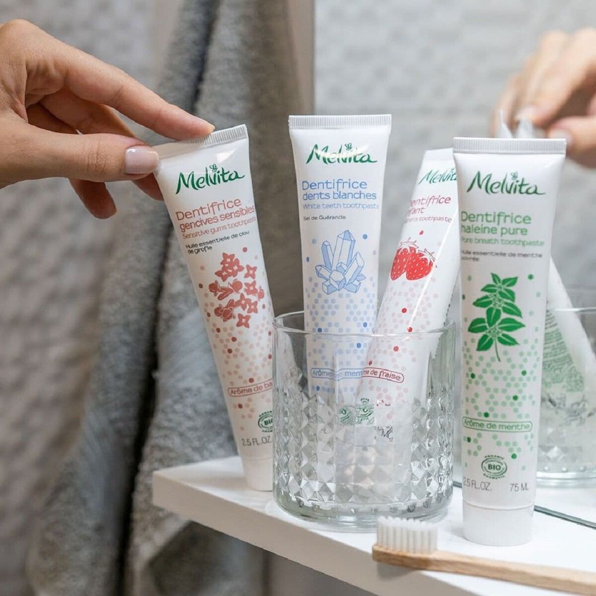 ベルセレージュ バスエッセンスデイリー、アンプチッド、歯磨き粉の3点