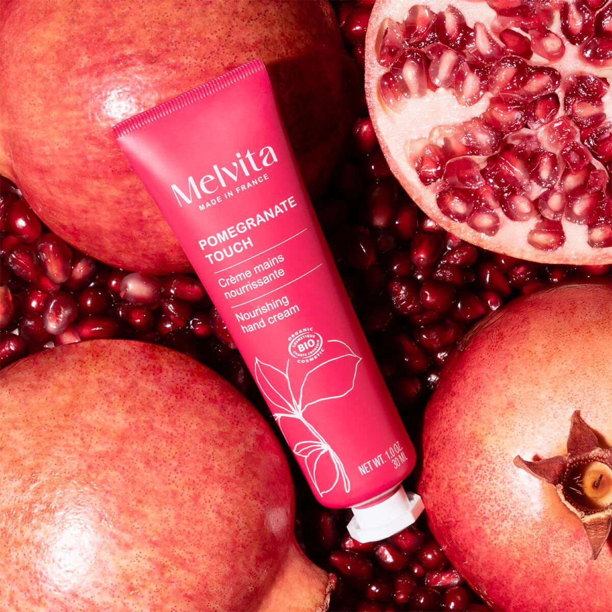 BIO ハンドクリーム ザクロ 30mL ｜ハンドクリーム｜メルヴィータ公式通販