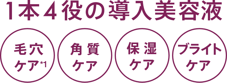 1本4役の導入美容液スペシャルサイト